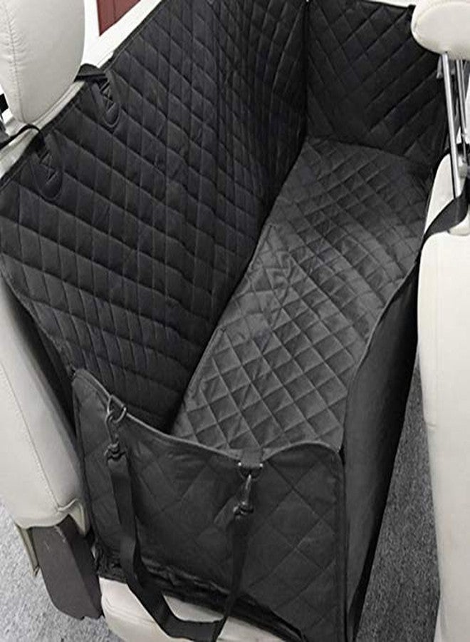 KOZI PET Car Seat Cover Car Hammock with Mesh Window Pet Backseat Protect Pad (for Sedan & SUV Cars) | Nylon | Black - Image 4